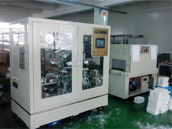 超声波切角包装机